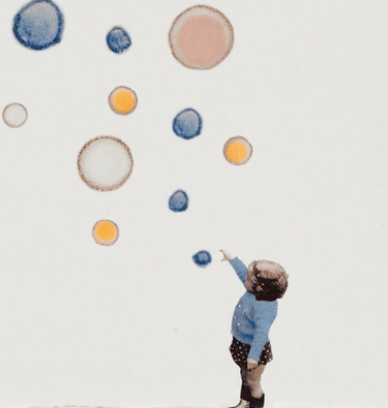 TILE CATCHING BUBBLES