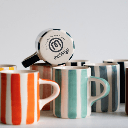 ESPRESSO CUPS CANDY STRIPES