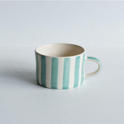 MUG CANDY STRIPE - MINT