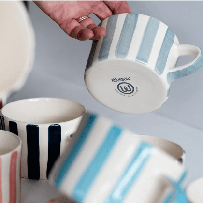 MUG CANDY STRIPE
