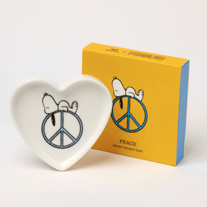 SNOOPY dish peace