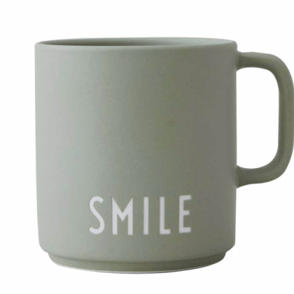 FAVOURITE MUG - Smile soft green