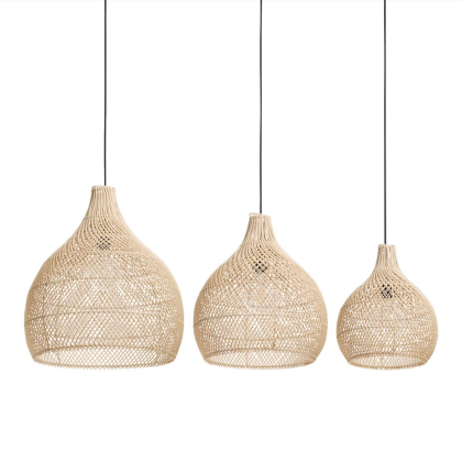 Lampion Recycled Bawang Natural