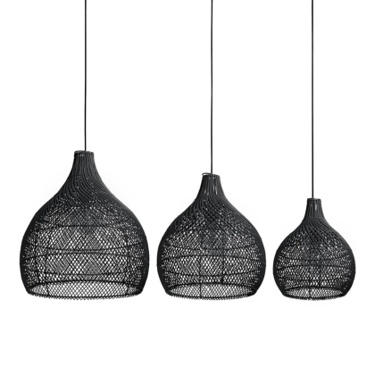 Lampion Recycled Bawang Black
