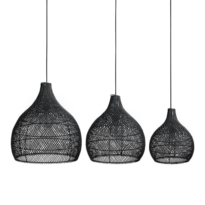 Lampion Recycled Bawang Black